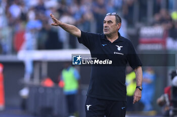 2023-05-28 - Maurizio Sarri of S.S. Lazio during the 37th day of the Serie A Championship between S.S. Lazio vs U.S. Cremonese on May 28, 2023 at the Stadio Olimpico in Rome, Italy. - SS LAZIO VS US CREMONESE - ITALIAN SERIE A - SOCCER