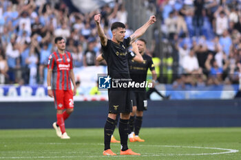 2023-05-28 - Nicolo' Casale of S.S. Lazio during the 37th day of the Serie A Championship between S.S. Lazio vs U.S. Cremonese on May 28, 2023 at the Stadio Olimpico in Rome, Italy. - SS LAZIO VS US CREMONESE - ITALIAN SERIE A - SOCCER