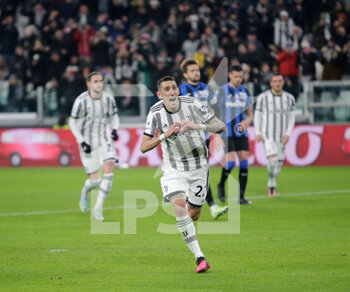 22/01/2023 - Angel Di Maria of Juventus Fc celebrating after scoring a goal during the Italian Serie A, football match between Juventus Fc and Atalanta Bc on January 22, 2023 at Allianz Stadium, Turin Italy. Photo Nderim Kaceli - JUVENTUS FC VS ATALANTA BC - SERIE A - CALCIO
