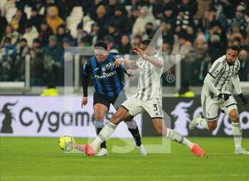 22/01/2023 - Bremer of Juventus Fc and Luis Muriel of Atalanta Bc during the Italian Serie A, football match between Juventus Fc and Atalanta Bc on January 22, 2023 at Allianz Stadium, Turin Italy. Photo Nderim Kaceli - JUVENTUS FC VS ATALANTA BC - SERIE A - CALCIO
