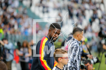 2023-05-03 - Samuel Umtiti of Us Lecce during the Italian Serie A, football match between Juventus Fc and Us Lecce, on 03 May 2023 at Allianz stadium, Turin Italy. Photo Nderim Kaceli - JUVENTUS FC VS US LECCE - ITALIAN SERIE A - SOCCER