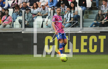 2023-05-03 - Mattia de Sciglio of Juventus during the Italian Serie A, football match between Juventus Fc and Us Lecce, on 03 May 2023 at Allianz stadium, Turin Italy. Photo Nderim Kaceli - JUVENTUS FC VS US LECCE - ITALIAN SERIE A - SOCCER