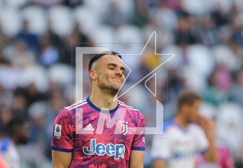 2023-05-03 - Filip Kostic of Juventus during the Italian Serie A, football match between Juventus Fc and Us Lecce, on 03 May 2023 at Allianz stadium, Turin Italy. Photo Nderim Kaceli - JUVENTUS FC VS US LECCE - ITALIAN SERIE A - SOCCER