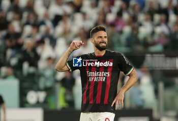 2023-05-28 - Olivier Giroud of AC Milan during the Italian Series A, football match between Juventus Fc and Ac Milan on 28 May 2023 at Allianz Stadium Turin, Italy. Photo Nderim Kaceli - JUVENTUS FC VS AC MILAN - ITALIAN SERIE A - SOCCER