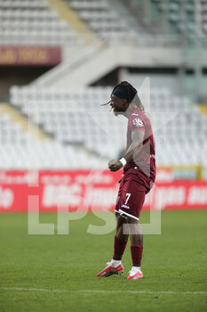 2023-02-05 - Yann Karamoh of Torino FC celebrating after a goal during the Italian serie A, football match between Torino Fc and Udinese Calcio on 05 February 2023 at Stadio Olimpico ‘’Grande Torino’’, Turin, Italy. Photo Ndrerim Kaceli - TORINO FC VS UDINESE CALCIO - ITALIAN SERIE A - SOCCER