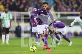2023-01-07 - Nicolás Gonzales (Fiorentina) scores a goal  - ACF FIORENTINA VS US SASSUOLO - ITALIAN SERIE A - SOCCER