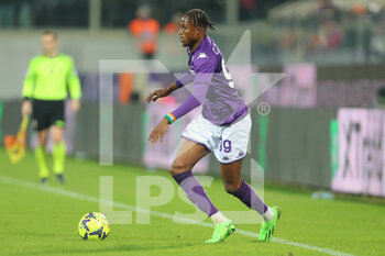 2023-01-07 - Christian Kouame (Fiorentina) - ACF FIORENTINA VS US SASSUOLO - ITALIAN SERIE A - SOCCER