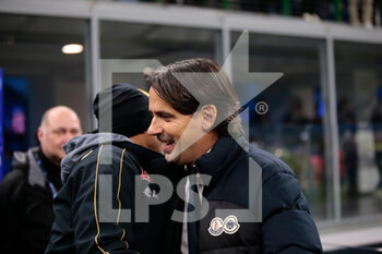 2023-01-04 - Coach Simone Inzaghi of Fc Inter during the Italian Serie A, football match between Fc Inter and Ssc Napoli on Jannuary 04, 2023 at San Siro Stadium, Milan, Italy. Photo Nderim Kaceli - INTER - FC INTERNAZIONALE VS SSC NAPOLI - ITALIAN SERIE A - SOCCER