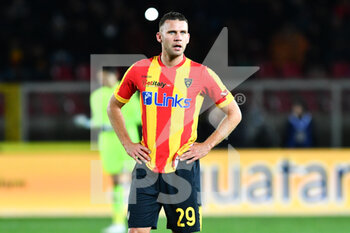 2023-01-14 - Alexis Blin, midfielder of Lecce, during the Italian championship Serie A football match between US Lecce and AC Milan on January 14, 2023 at Via del Mare stadium in Lecce, Italy - FOOTBALL - ITALIAN CHAMP - LECCE V AC MILAN - ITALIAN SERIE A - SOCCER