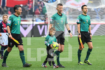 2023-02-26 - The officials of the match - BOLOGNA FC VS INTER - FC INTERNAZIONALE - ITALIAN SERIE A - SOCCER