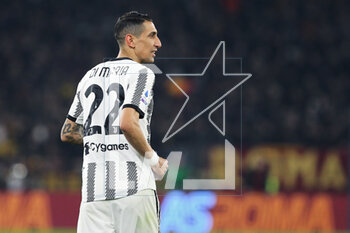 05/03/2023 - Angel Di Maria of Juventus looks on during the Italian championship Serie A football match between AS Roma and Juventus FC on March 5, 2023 at Stadio Olimpico in Rome, Italy - FOOTBALL - ITALIAN CHAMP - ROMA V JUVENTUS - SERIE A - CALCIO