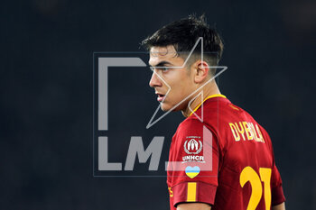 05/03/2023 - Paulo Dybala of Roma looks on during the Italian championship Serie A football match between AS Roma and Juventus FC on March 5, 2023 at Stadio Olimpico in Rome, Italy - FOOTBALL - ITALIAN CHAMP - ROMA V JUVENTUS - SERIE A - CALCIO
