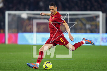 05/03/2023 - Nemanja Matic of Roma in action during the Italian championship Serie A football match between AS Roma and Juventus FC on March 5, 2023 at Stadio Olimpico in Rome, Italy - FOOTBALL - ITALIAN CHAMP - ROMA V JUVENTUS - SERIE A - CALCIO