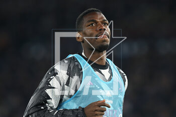 05/03/2023 - Paul Pogba of Juventus warming up during the Italian championship Serie A football match between AS Roma and Juventus FC on March 5, 2023 at Stadio Olimpico in Rome, Italy - FOOTBALL - ITALIAN CHAMP - ROMA V JUVENTUS - SERIE A - CALCIO