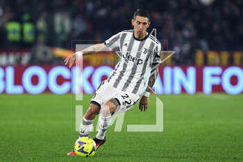 05/03/2023 - Angel Di Maria of Juventus in action during the Italian championship Serie A football match between AS Roma and Juventus FC on March 5, 2023 at Stadio Olimpico in Rome, Italy - FOOTBALL - ITALIAN CHAMP - ROMA V JUVENTUS - SERIE A - CALCIO