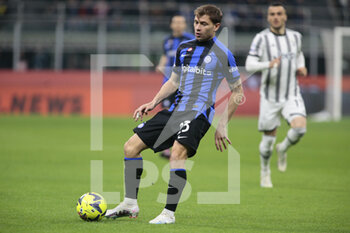2023-03-19 - Nicolo Barella of FC Internazionale during the Italian Serie A football match between Fc Internazionale and Juventus Fc, on 19 March 2023 at Stadio Giuseppe Meazza, San Siro, Milan, Italy. Photo Nderim Kaceli - INTER - FC INTERNAZIONALE VS JUVENTUS FC - ITALIAN SERIE A - SOCCER