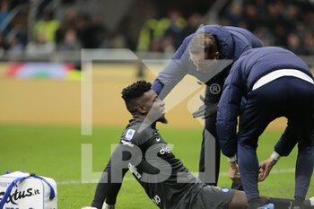 2023-03-19 - Andre Onana of FC Internazionale during the Italian Serie A football match between Fc Internazionale and Juventus Fc, on 19 March 2023 at Stadio Giuseppe Meazza, San Siro, Milan, Italy. Photo Nderim Kaceli - INTER - FC INTERNAZIONALE VS JUVENTUS FC - ITALIAN SERIE A - SOCCER