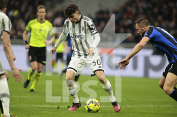 2023-03-19 - Matias Soule of Juventus during the Italian Serie A football match between Fc Internazionale and Juventus Fc, on 19 March 2023 at Stadio Giuseppe Meazza, San Siro, Milan, Italy. Photo Nderim Kaceli - INTER - FC INTERNAZIONALE VS JUVENTUS FC - ITALIAN SERIE A - SOCCER