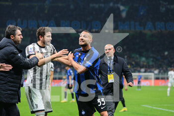 2023-03-19 - Danilo D'Ambrosio of FC Internazionale during the Italian Serie A football match between Fc Internazionale and Juventus Fc, on 19 March 2023 at Stadio Giuseppe Meazza, San Siro, Milan, Italy. Photo Nderim Kaceli - INTER - FC INTERNAZIONALE VS JUVENTUS FC - ITALIAN SERIE A - SOCCER