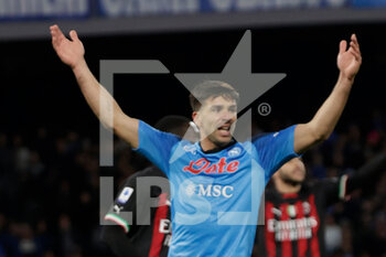 2023-04-02 - Giovanni Simeone of Napoli  - SSC NAPOLI VS AC MILAN - ITALIAN SERIE A - SOCCER