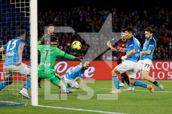 2023-04-02 - Brahim Diaz of Milan scores their second gol - SSC NAPOLI VS AC MILAN - ITALIAN SERIE A - SOCCER