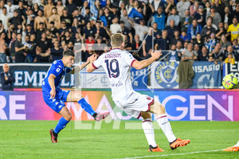 2023-05-04 - Empoli’s Nicolo Cambiaghi scores the 3-0 goal - EMPOLI FC VS BOLOGNA FC - ITALIAN SERIE A - SOCCER