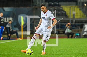 2023-05-04 - Bologna's Charalampos Lykogiannis - EMPOLI FC VS BOLOGNA FC - ITALIAN SERIE A - SOCCER