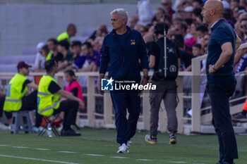 2023-05-27 - Jose Mourinho coach Roma - ACF FIORENTINA VS AS ROMA - ITALIAN SERIE A - SOCCER
