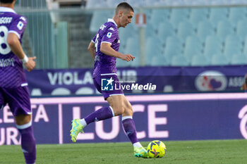 2023-05-27 - Milenkovic Nikola Fiorentina shot - ACF FIORENTINA VS AS ROMA - ITALIAN SERIE A - SOCCER