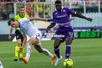 2023-05-27 - Duncan Alfred Fiorentina shot - ACF FIORENTINA VS AS ROMA - ITALIAN SERIE A - SOCCER