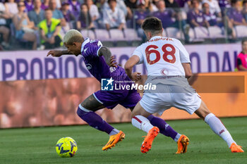 2023-05-27 - Dodo Domilson Fiorentina carries the ball - ACF FIORENTINA VS AS ROMA - ITALIAN SERIE A - SOCCER