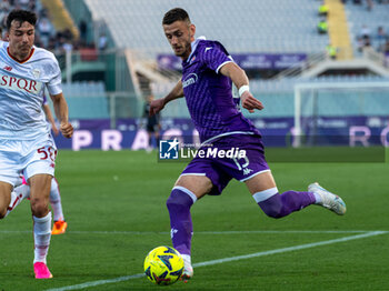 2023-05-27 - Terzic Aleksa Fiorentina shot - ACF FIORENTINA VS AS ROMA - ITALIAN SERIE A - SOCCER