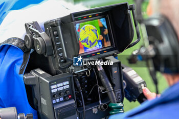 2023-06-04 - Tv camera shoots the Lega Serie A official ball 2022/23 - UDINESE CALCIO VS JUVENTUS FC (PORTRAITS ARCHIVE) - ITALIAN SERIE A - SOCCER