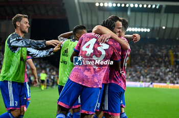 2023-06-04 - Juventus’s Federico Chiesa celebrates after scoring a goal - UDINESE CALCIO VS JUVENTUS FC (PORTRAITS ARCHIVE) - ITALIAN SERIE A - SOCCER
