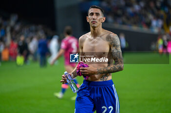 2023-06-04 - Juventus’s Angel Di Maria greets the fans at the end of the match - UDINESE CALCIO VS JUVENTUS FC (PORTRAITS ARCHIVE) - ITALIAN SERIE A - SOCCER