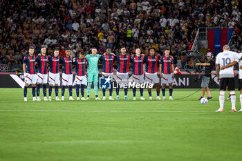 2023-08-21 - One minute of silence in memory of Carlo Mazzone - BOLOGNA FC VS AC MILAN - ITALIAN SERIE A - SOCCER