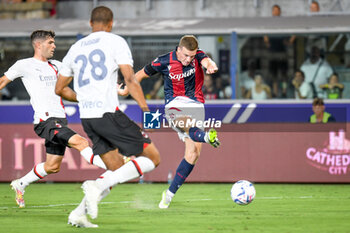 2023-08-21 - Bologna's Lewis Ferguson tries to score - BOLOGNA FC VS AC MILAN - ITALIAN SERIE A - SOCCER