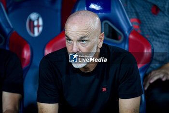 2023-08-21 - Milan's Head Coach Stefano Pioli portrait - BOLOGNA FC VS AC MILAN - ITALIAN SERIE A - SOCCER