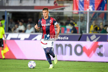 2023-08-21 - Bologna's Nicolas Dominguez portrait in action - BOLOGNA FC VS AC MILAN - ITALIAN SERIE A - SOCCER