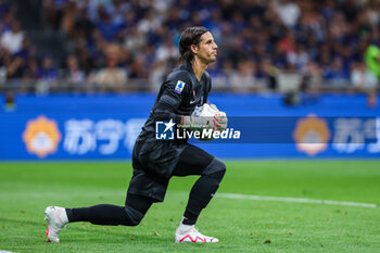 2023-08-19 - Yann Sommer of FC Internazionale seen in action during Serie A 2023/24 football match between FC Internazionale and AC Monza at Giuseppe Meazza Stadium, Milan, Italy on August 19, 2023 - INTER - FC INTERNAZIONALE VS AC MONZA - ITALIAN SERIE A - SOCCER