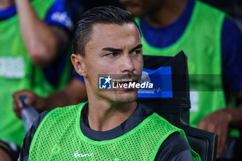2023-08-19 - Emil Audero of FC Internazionale looks on during Serie A 2023/24 football match between FC Internazionale and AC Monza at Giuseppe Meazza Stadium, Milan, Italy on August 19, 2023 - INTER - FC INTERNAZIONALE VS AC MONZA - ITALIAN SERIE A - SOCCER