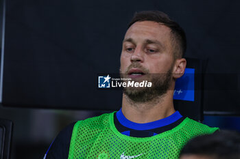 2023-08-19 - Marko Arnautovic of FC Internazionale looks on during Serie A 2023/24 football match between FC Internazionale and AC Monza at Giuseppe Meazza Stadium, Milan, Italy on August 19, 2023 - INTER - FC INTERNAZIONALE VS AC MONZA - ITALIAN SERIE A - SOCCER