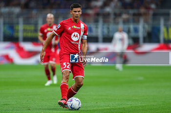 2023-08-19 - Matteo Pessina of AC Monza in action during Serie A 2023/24 football match between FC Internazionale and AC Monza at Giuseppe Meazza Stadium, Milan, Italy on August 19, 2023 - INTER - FC INTERNAZIONALE VS AC MONZA - ITALIAN SERIE A - SOCCER