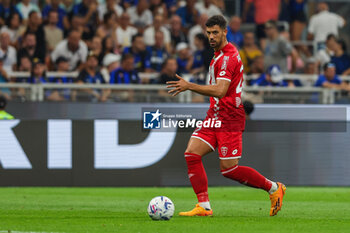 2023-08-19 - Pablo Mari of AC Monza in action during Serie A 2023/24 football match between FC Internazionale and AC Monza at Giuseppe Meazza Stadium, Milan, Italy on August 19, 2023 - INTER - FC INTERNAZIONALE VS AC MONZA - ITALIAN SERIE A - SOCCER