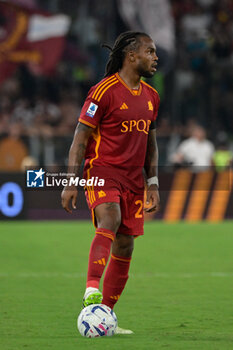 2023-08-20 - Renato Sanches (AS Roma);  during the Italian Football Championship League A 2023/2024 match between AS Roma vs US Salernitana at the Olimpic Stadium in Rome  on 20 August  2023. - AS ROMA VS US SALERNITANA - ITALIAN SERIE A - SOCCER