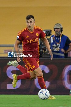 2023-08-20 - Stephan El Shaarawy (AS Roma);  during the Italian Football Championship League A 2023/2024 match between AS Roma vs US Salernitana at the Olimpic Stadium in Rome  on 20 August  2023. - AS ROMA VS US SALERNITANA - ITALIAN SERIE A - SOCCER
