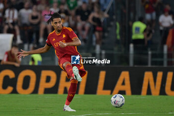 20/08/2023 - Chris Smalling (AS Roma);  during the Italian Football Championship League A 2023/2024 match between AS Roma vs US Salernitana at the Olimpic Stadium in Rome  on 20 August  2023. - AS ROMA VS US SALERNITANA - SERIE A - CALCIO