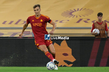 20/08/2023 - Diego Llorente (AS Roma);  during the Italian Football Championship League A 2023/2024 match between AS Roma vs US Salernitana at the Olimpic Stadium in Rome  on 20 August  2023. - AS ROMA VS US SALERNITANA - SERIE A - CALCIO