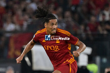2023-08-20 - Chris Smalling (AS Roma);  during the Italian Football Championship League A 2023/2024 match between AS Roma vs US Salernitana at the Olimpic Stadium in Rome  on 20 August  2023. - AS ROMA VS US SALERNITANA - ITALIAN SERIE A - SOCCER