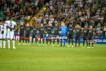 2023-08-20 - One minute of silence in memory of Carlo Mazzone - UDINESE CALCIO VS JUVENTUS FC - ITALIAN SERIE A - SOCCER